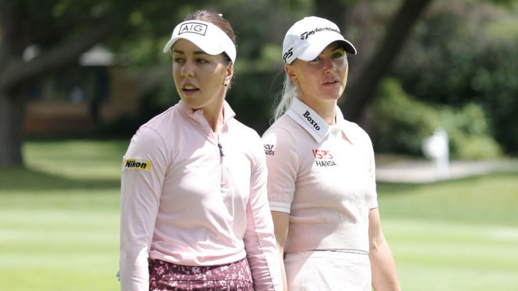 Georgia Hall and Charley Hull