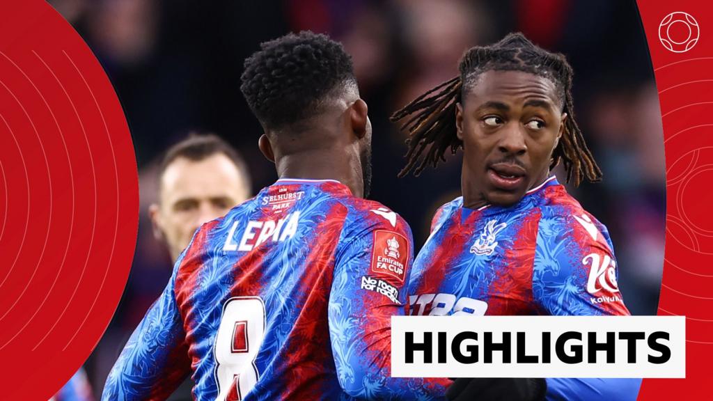 Palace knock out solid Stockport with Eze winner