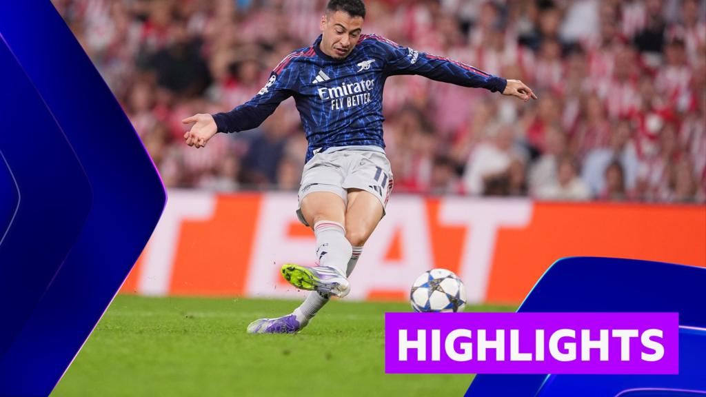 Super subs Martinelli & Trossard guide Arsenal past Athletic Club