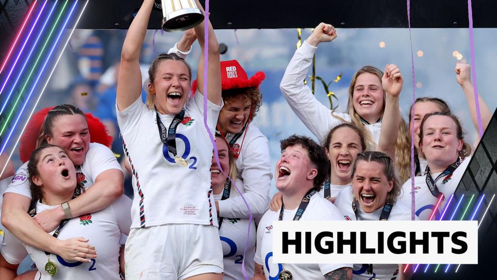 England survive France comeback to win Grand Slam by a single point