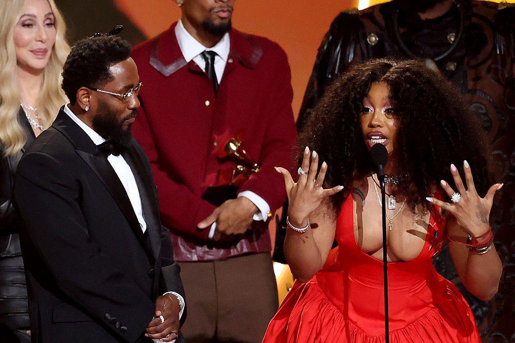 Kendrick Lamar and SZA