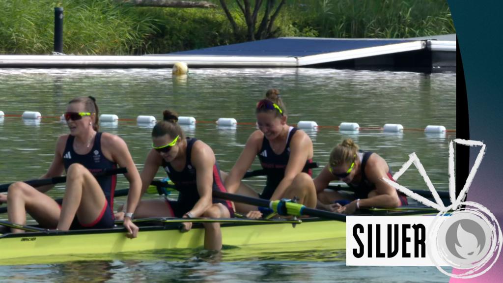 Glover & women's four pipped to Olympic gold