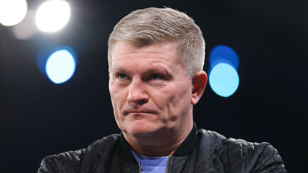 Ricky Hatton close up