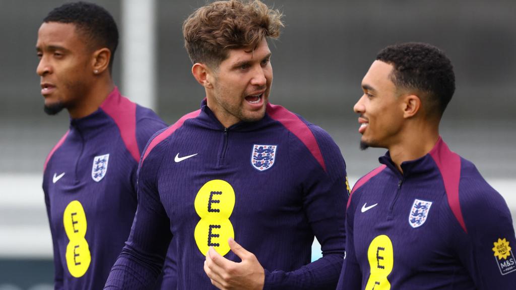 John Stones and Trent Alexander-Arnold