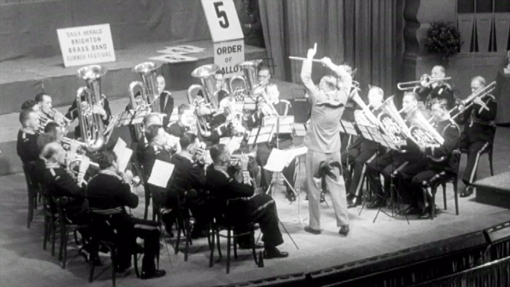 BBC Archive 1951: Britain's brass bands battle in Brighton - BBC