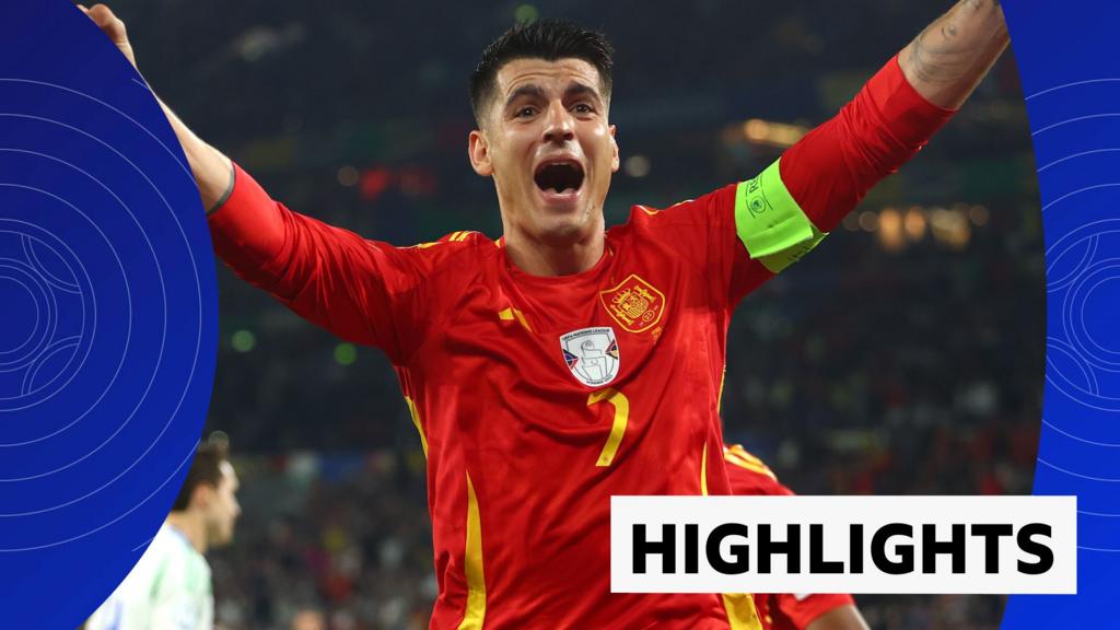 Highlights: Spain advance after win over Italy