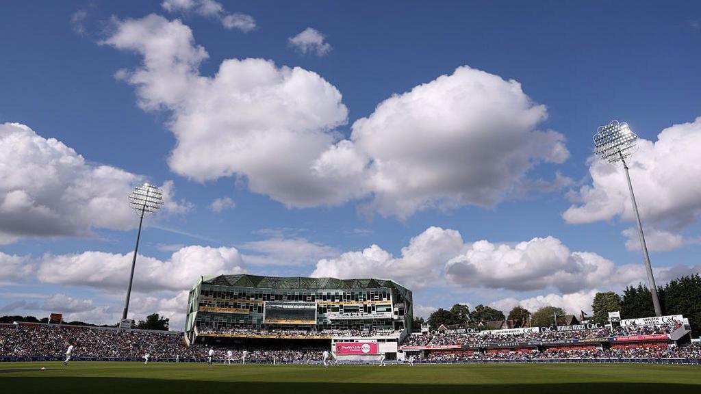 Headingley under blue skies on the opening day of the first Test between England and Pakistan
