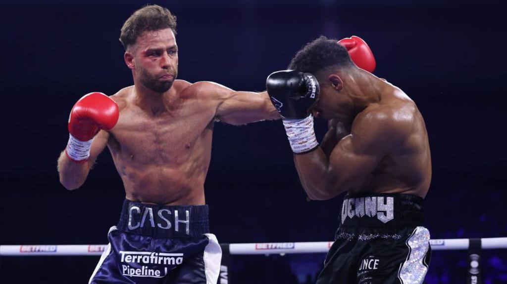 Defeat against Tyler Denny was Cash's first loss after wins over Denzel Bentley and Jack Cullen