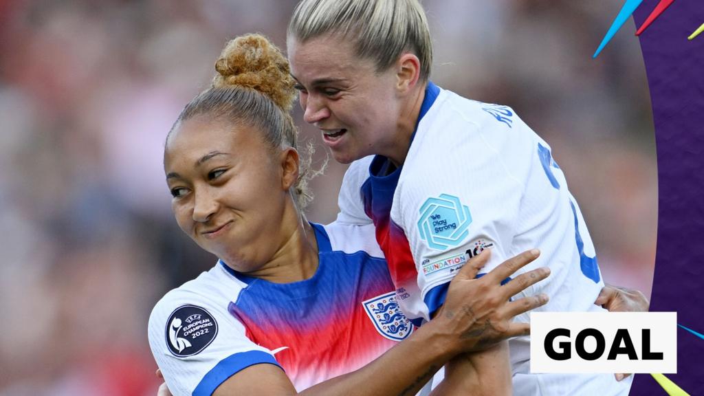 'Lionesses have lift-off!' - James fires England ahead