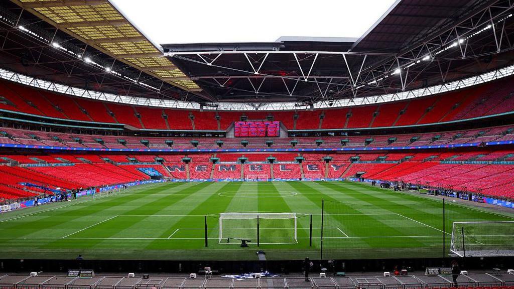 A general view of Wembley Stadium