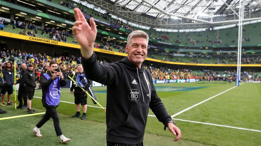 Ronan O'Gara in La Rochelle kit