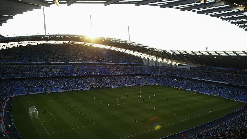 Etihad Stadium's first game