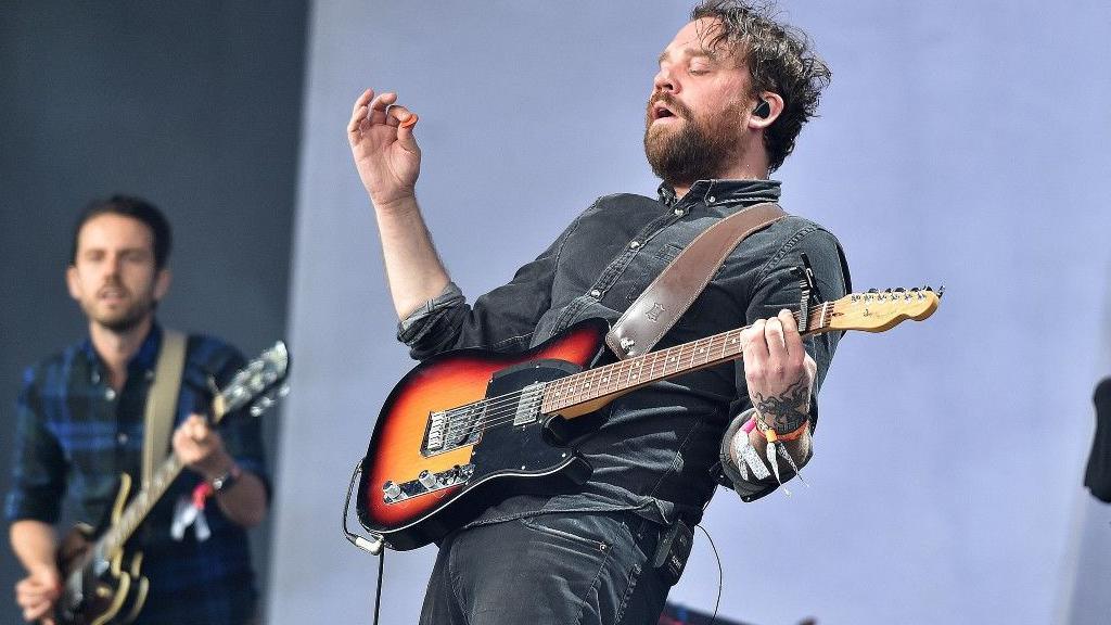 Frightened Rabbit at Glastonbury in 2016