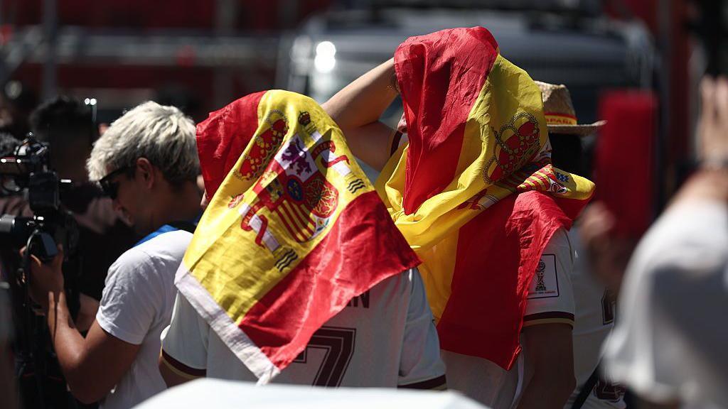 Spain fans