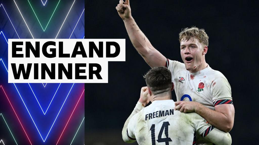 Watch jubilant final moments as England snatch victory away from France