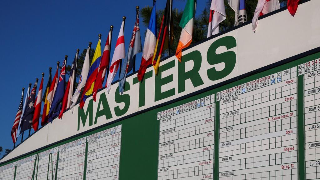 Masters tee-times for round four at Augusta National