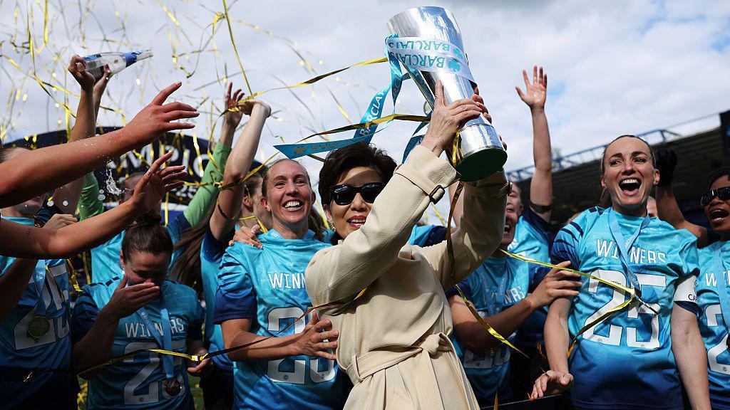 London City Lionesses and owner Michele Kang