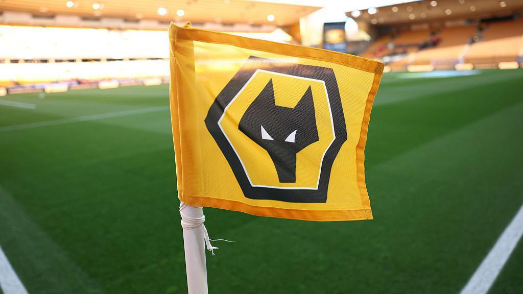Corner flag at Molineux