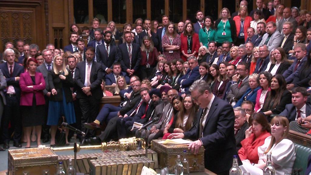 Starmer addresses MPs