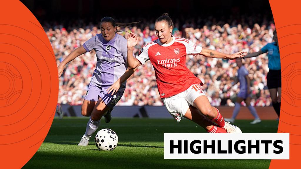 Arsenal earn first win in five games against Brighton
