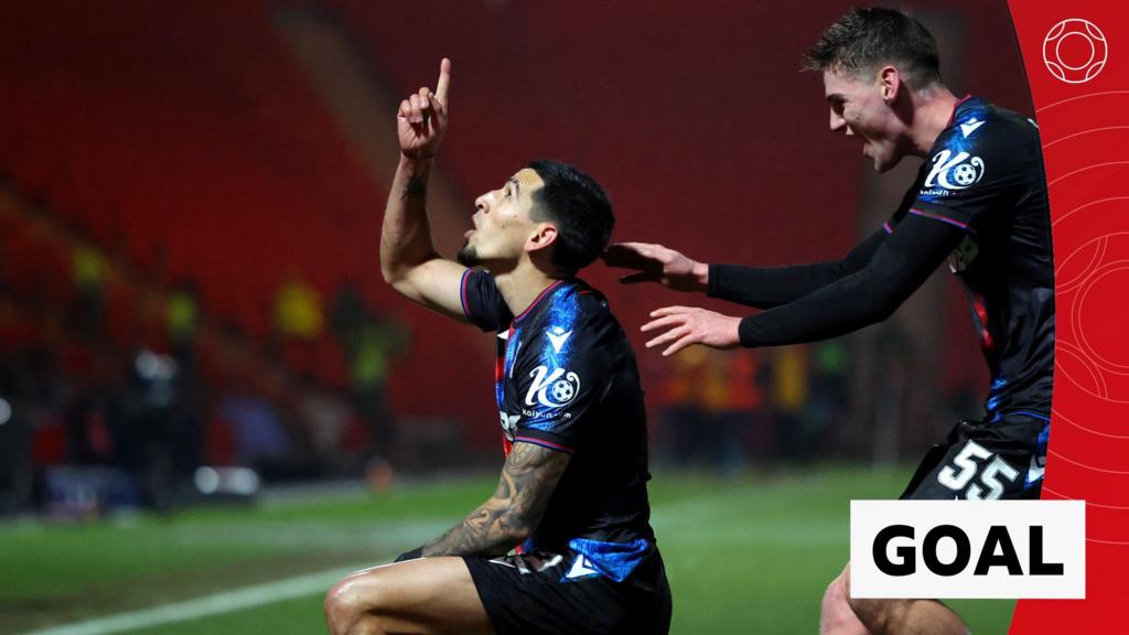 Munoz gives Palace lead against Doncaster