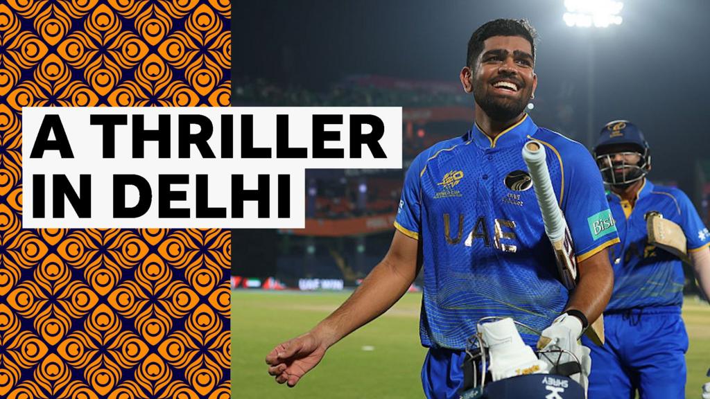 Sharma secures UAE victory over Canada in T20 World Cup