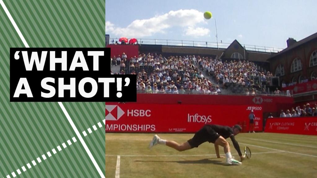 'Some magic of his own' - GB's Fearnley hits brilliant winner despite slipping
