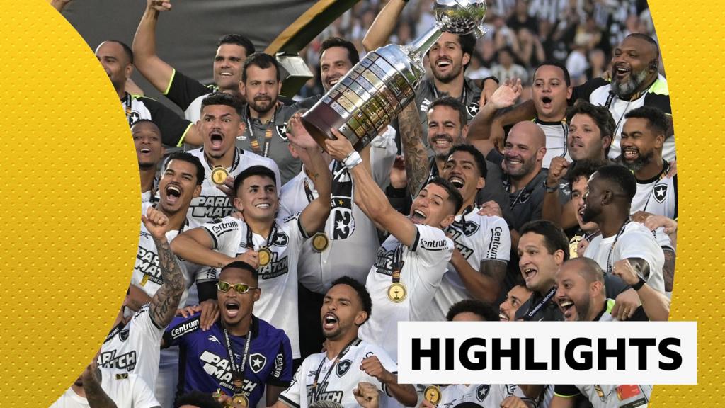 10-man Botafogo beat Atletico Mineiro to win first ever Copa Libertadores