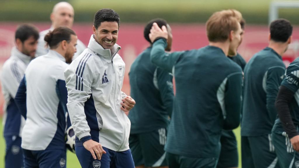 Arsenal training