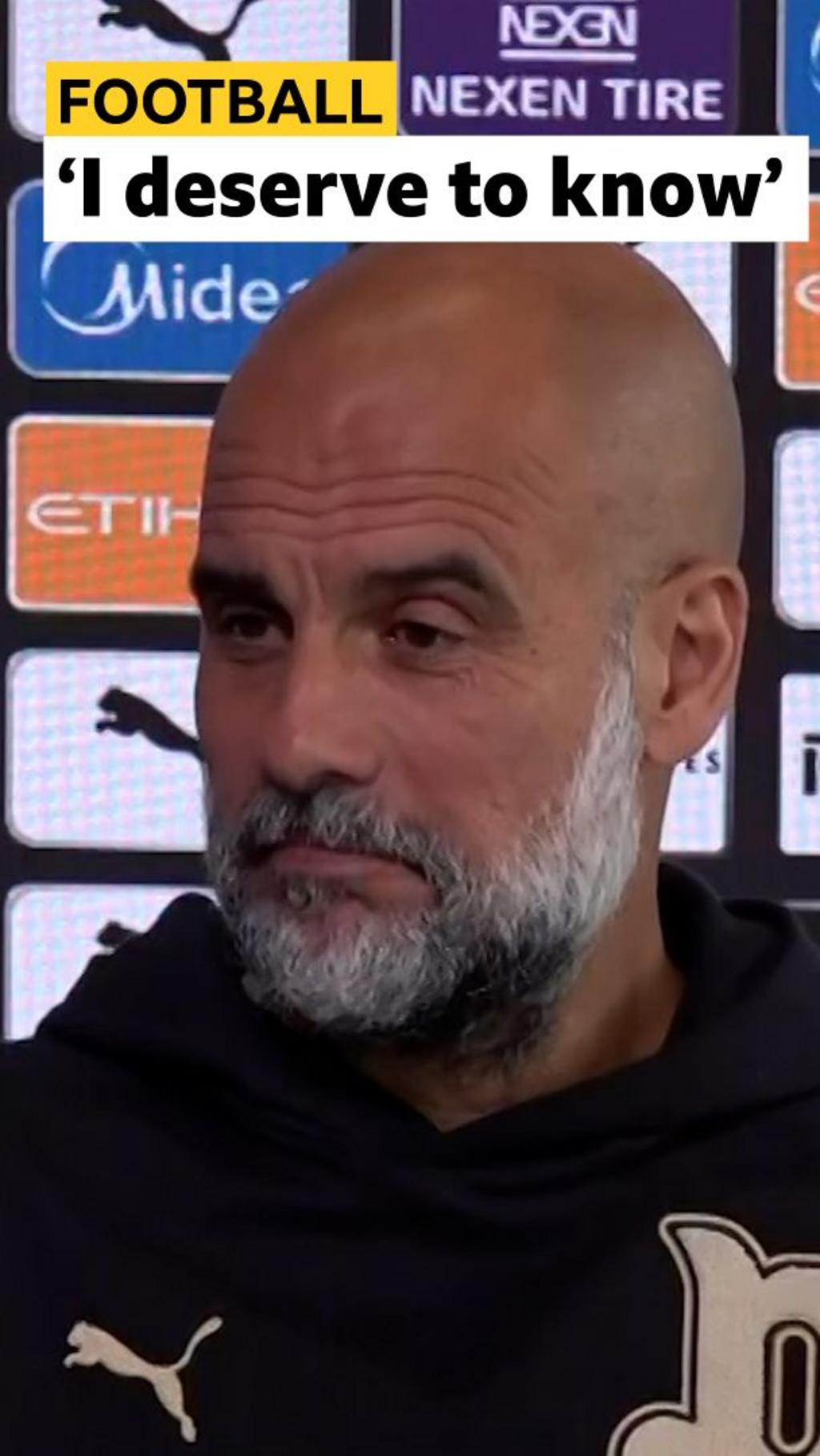 Guardiola in dark over Silva's future