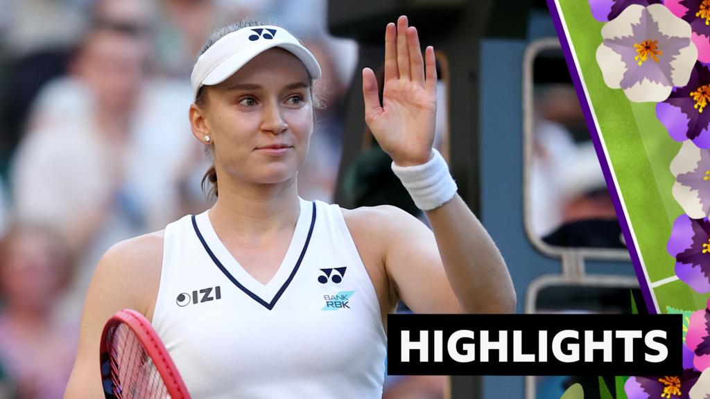 Rybakina beats McNally 6-1 6-2 to reach Wimbledon 2026 third round