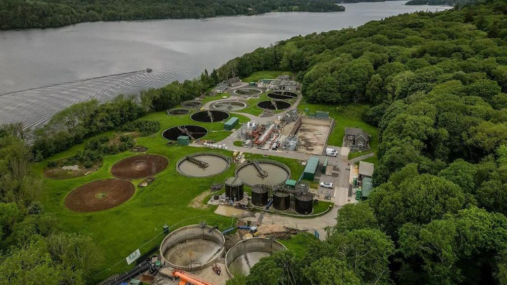 Sewage treatment works