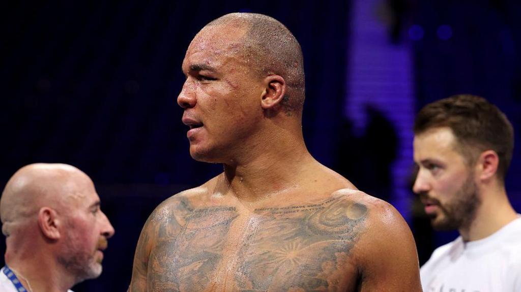 Fabio Wardley looks on