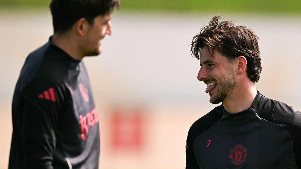 Harry Maguire and Mason Mount