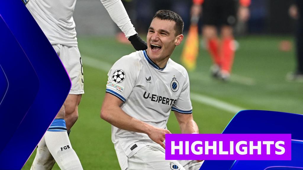 Clinical Club Brugge beat Atalanta to reach last 16