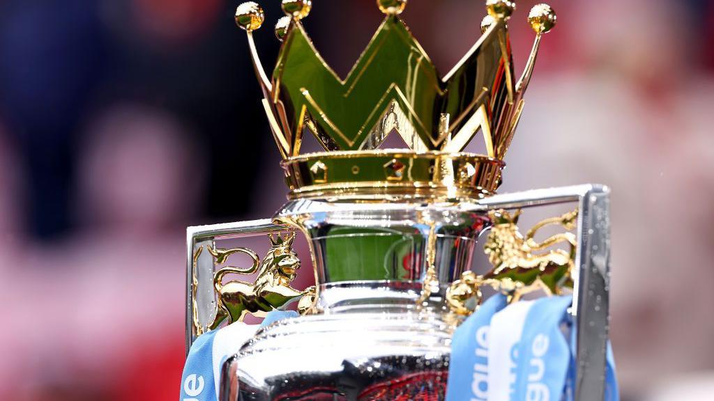 Premier League trophy