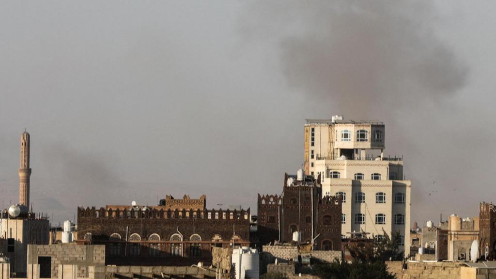 Smoke over Sanaa