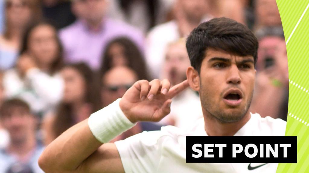 Alcaraz roars as Tiafoe thriller goes to fifth set