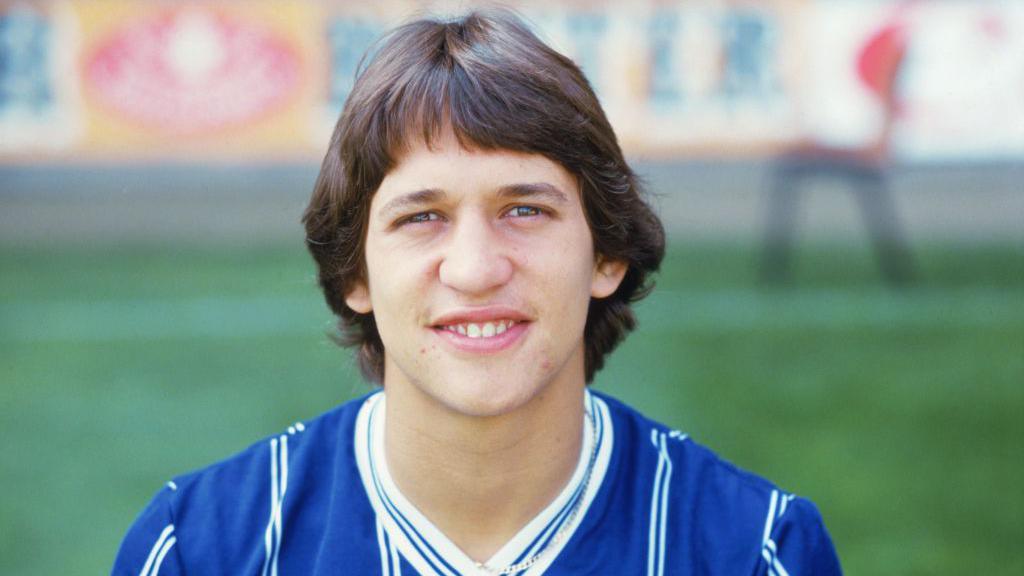 English footballer Gary Lineker of Leicester City FC, circa 1980