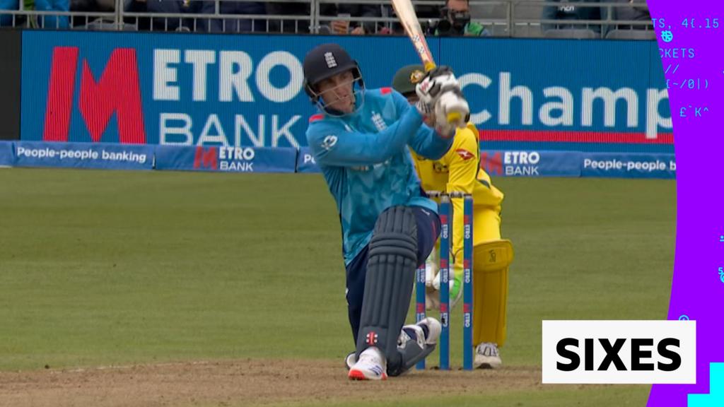 Watch: Brook smashes three sixes in over