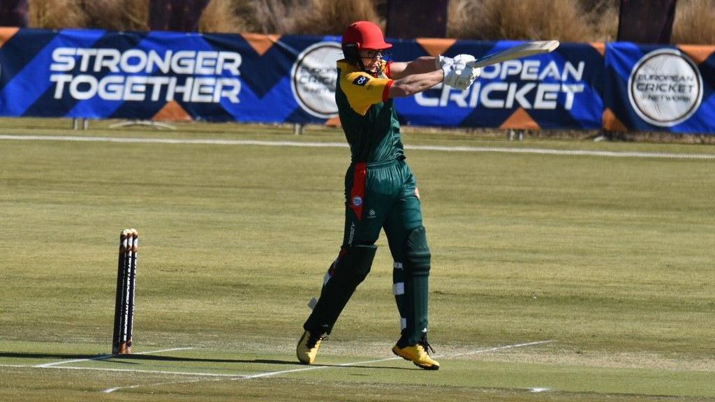 Asa Tribe playing for Farmers Cricket Club