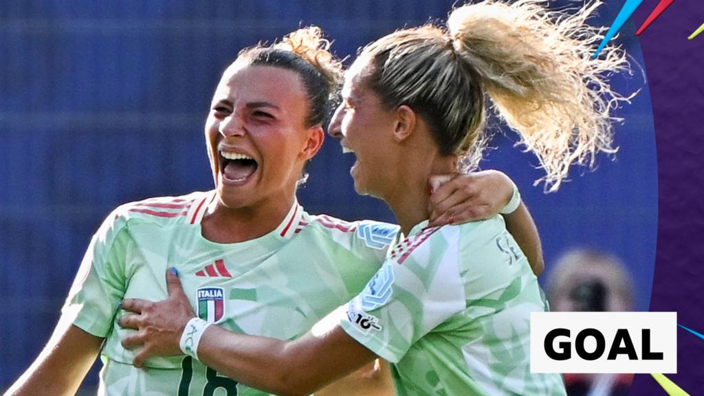Caruso gives Italy the lead with 'brilliant' strike