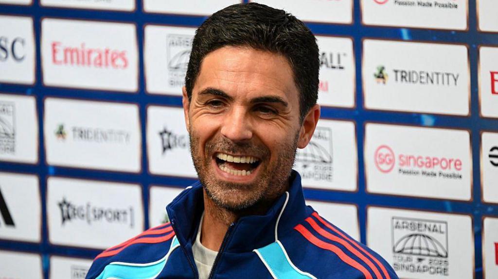 Arsenal manager Mikel Arteta
