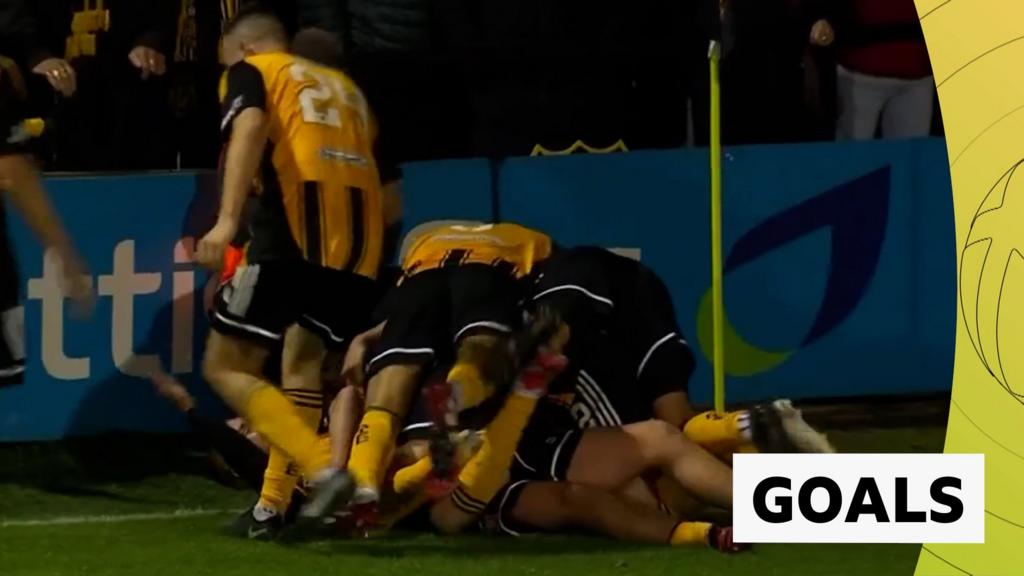 Highlights: Auchinleck beat rivals Cumnock in Scottish Cup