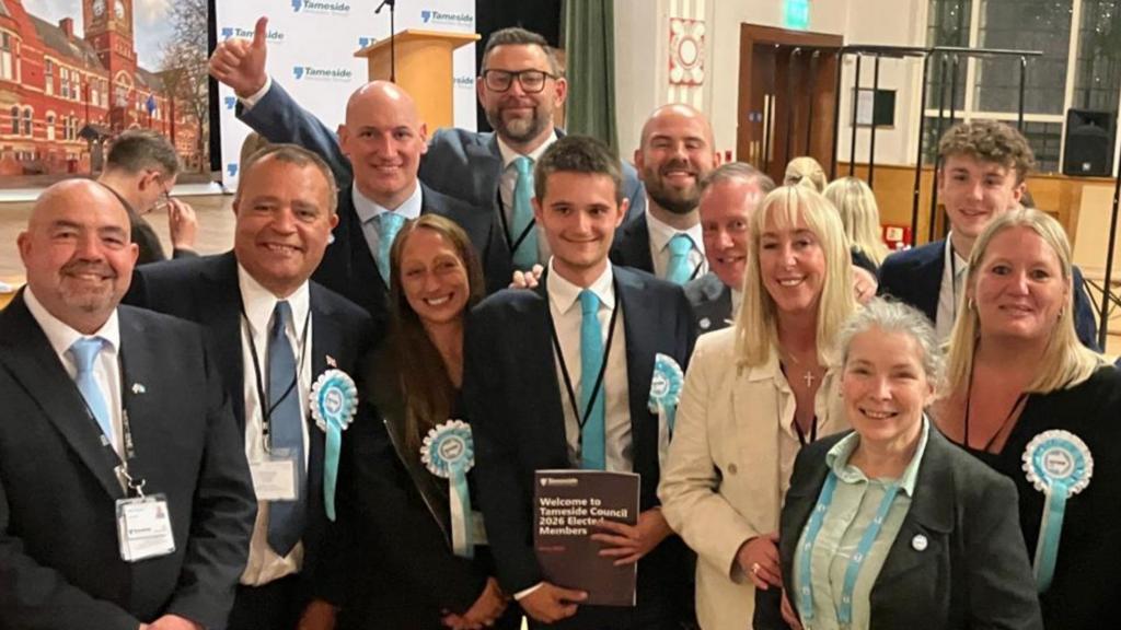 Reform councillors celebrate