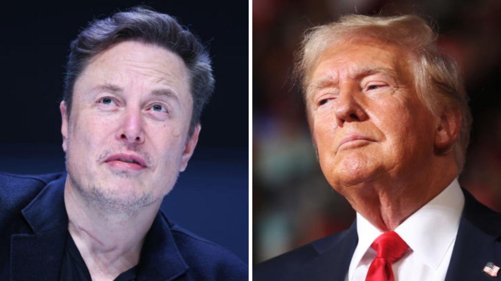 Elon Musk and Donald Trump