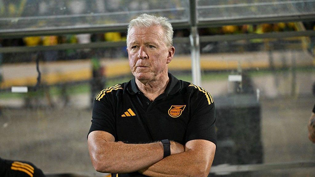 Steve McClaren with arms folded