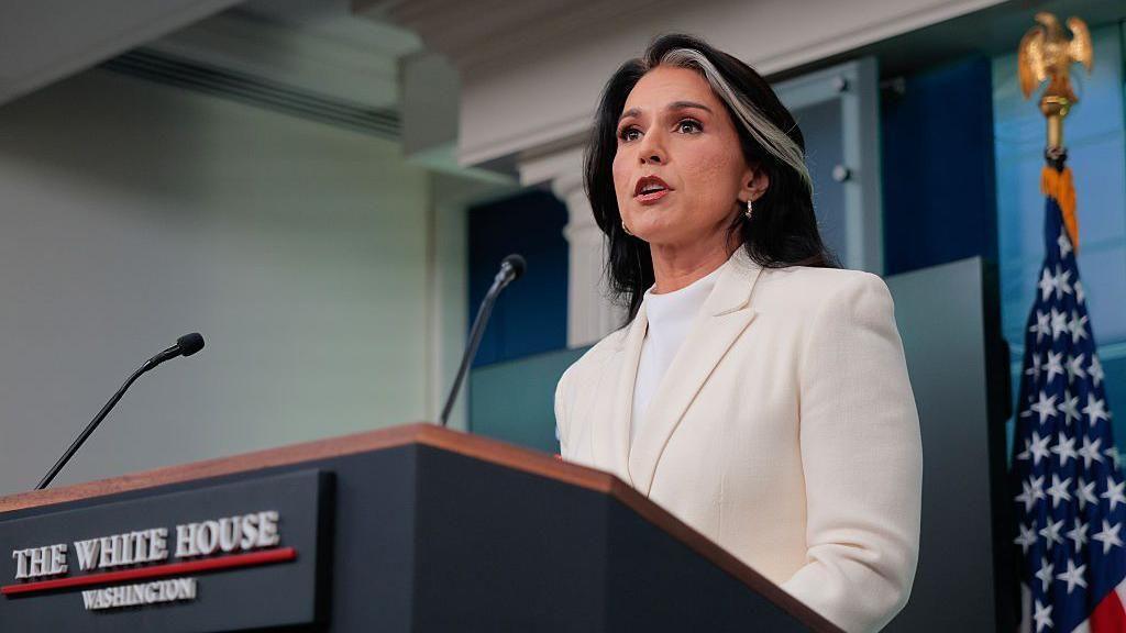 Tulsi Gabbard at the White House