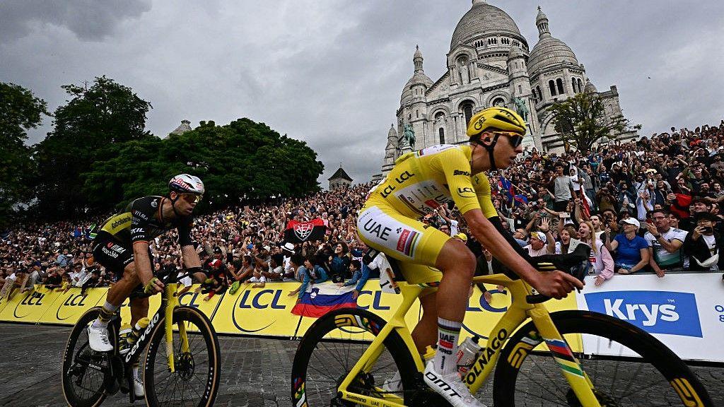 Pogacar and Van Aert