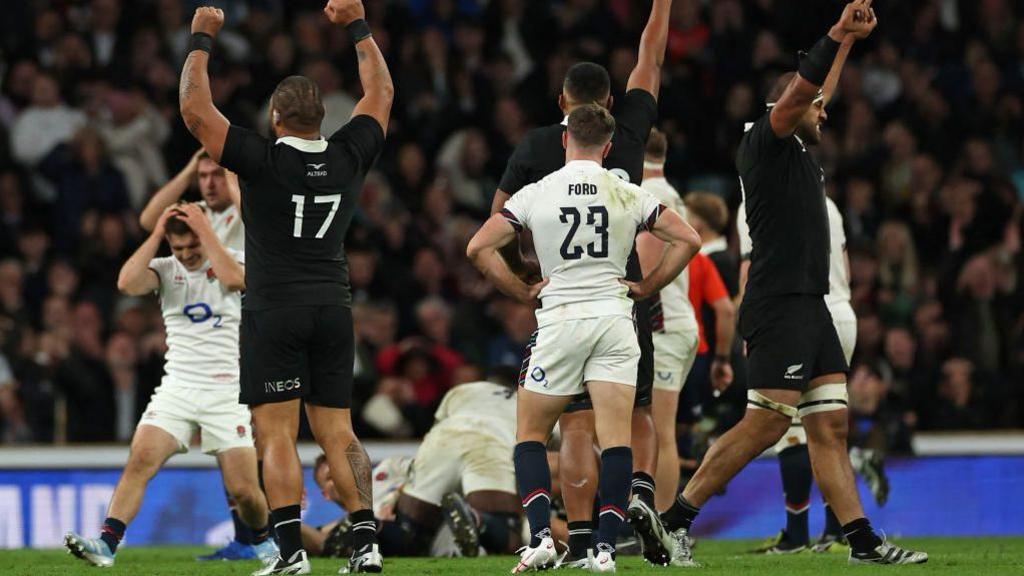George Ford against New Zealand 2024
